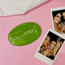 Load image into Gallery viewer, LUCKY GIRLS CLUB GREEN POLAROID STAND
