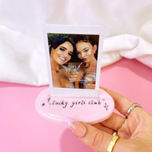 Load image into Gallery viewer, LUCKY GIRLS CLUB PINK POLAROID STAND
