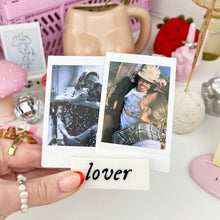 Load image into Gallery viewer, LOVER Taylor Swift inspired picture/memento stand
