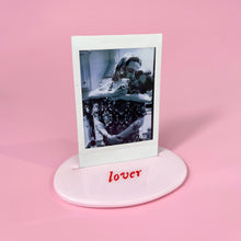Load image into Gallery viewer, lover pink and red polaroid stand
