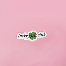 Load image into Gallery viewer, lucky girls club sticker

