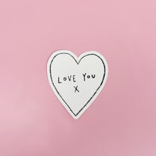 Load image into Gallery viewer, i love you sticker
