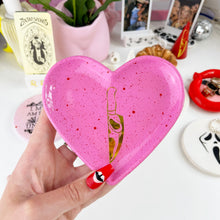 Load image into Gallery viewer, ghostface knife heart dish
