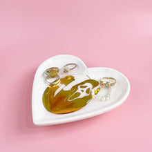 Load image into Gallery viewer, golden ghostface knife heart dish
