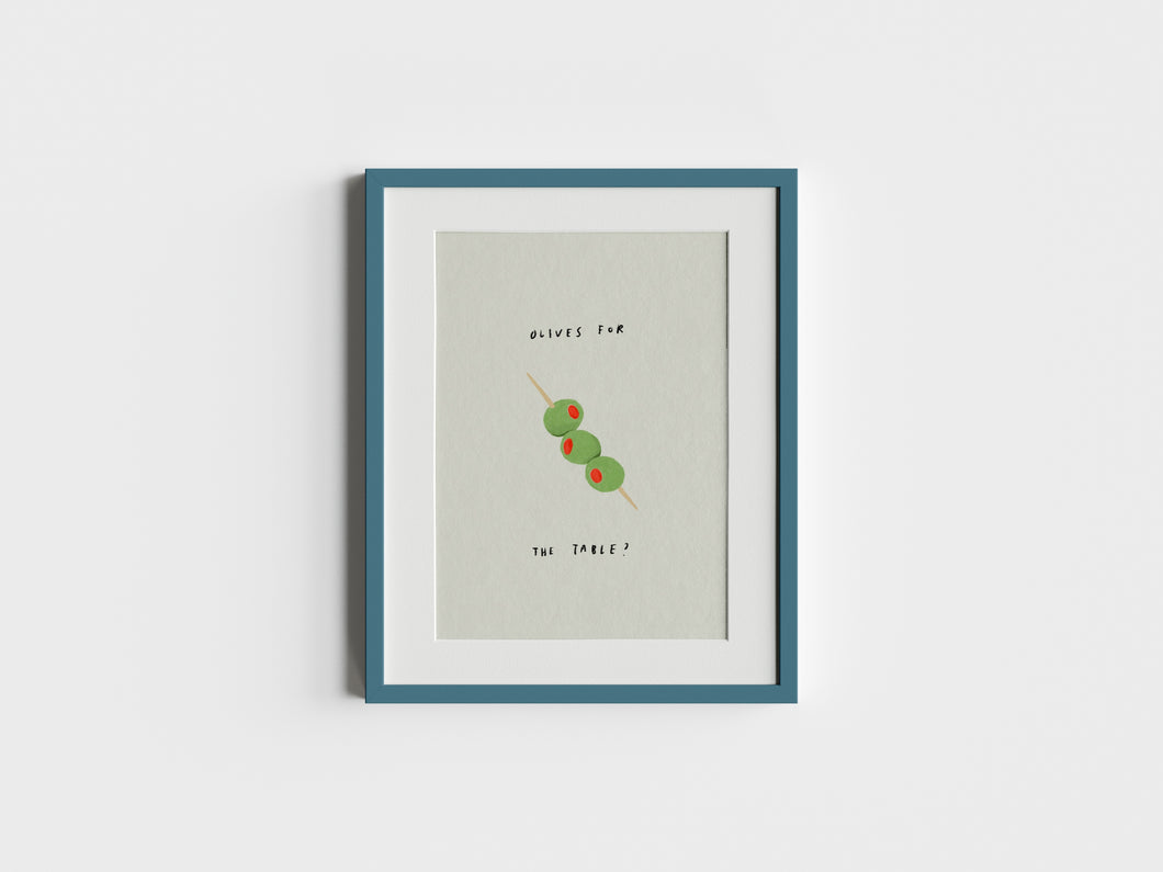 olives for the table? print