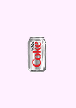 Load image into Gallery viewer, diet coke illustration print
